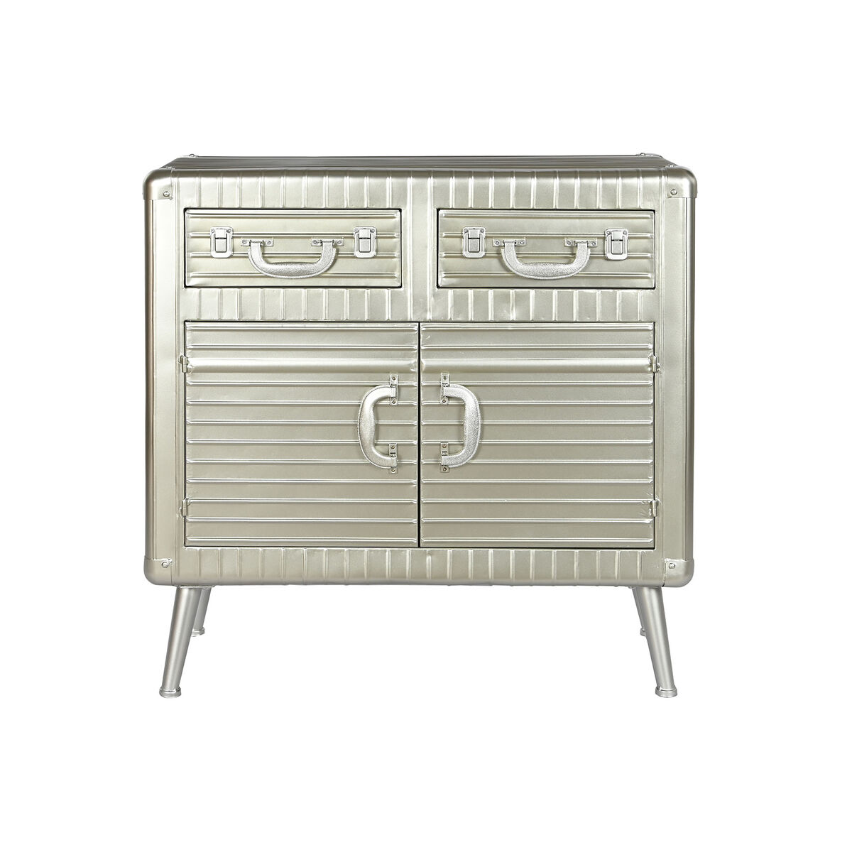 Buffet Home ESPRIT Argenté Métal Bois MDF 80 x 39 x 82 cm
